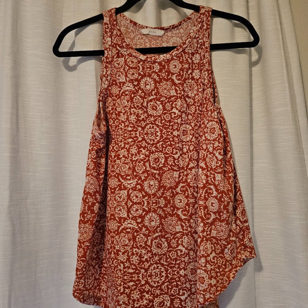 Lush Floral Tank Top